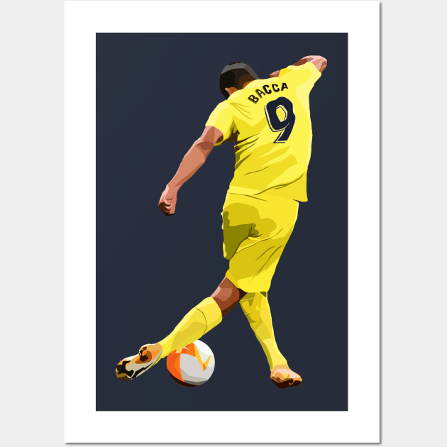 Carlos Bacca Wall Art by Webbed Toe Design's